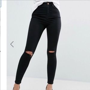 ASOS Ridley high waist jeans